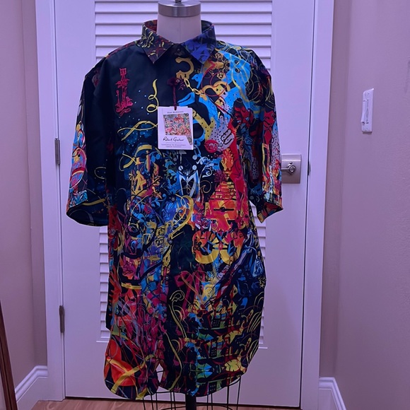 Ryan McGinness Wearable Art XLT New with tags. “The Lazy Logic of Ignava Ratio”